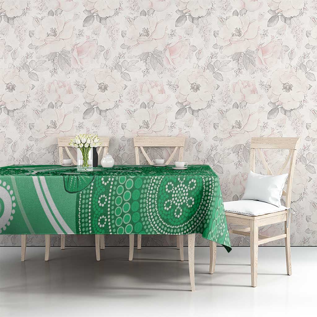 Personalised Australia Mental Health Awareness Month Tablecloth Your Mind Matter Aboriginal Art
