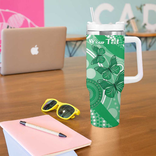 Personalised Australia Mental Health Awareness Month Tumbler With Handle Your Mind Matter Aboriginal Art
