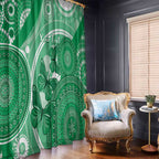 Personalised Australia Mental Health Awareness Month Window Curtain Your Mind Matter Aboriginal Art