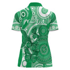 Personalised Australia Mental Health Awareness Month Women Polo Shirt Your Mind Matter Aboriginal Art