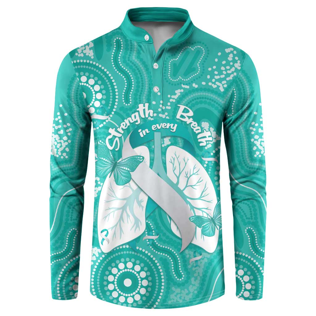 National Asthma Week Australia Button Sweatshirt Strength In Every Breath