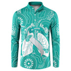 National Asthma Week Australia Button Sweatshirt Strength In Every Breath