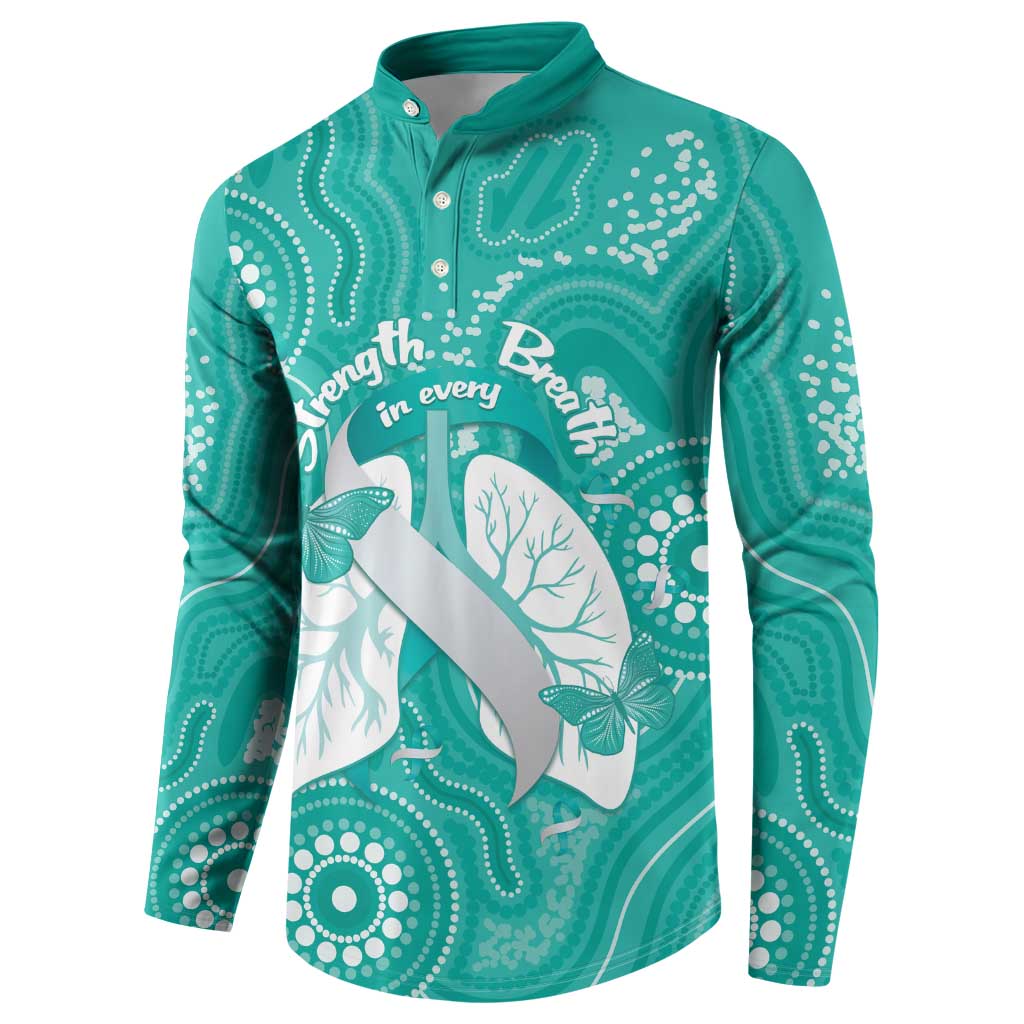 National Asthma Week Australia Button Sweatshirt Strength In Every Breath