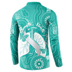National Asthma Week Australia Button Sweatshirt Strength In Every Breath