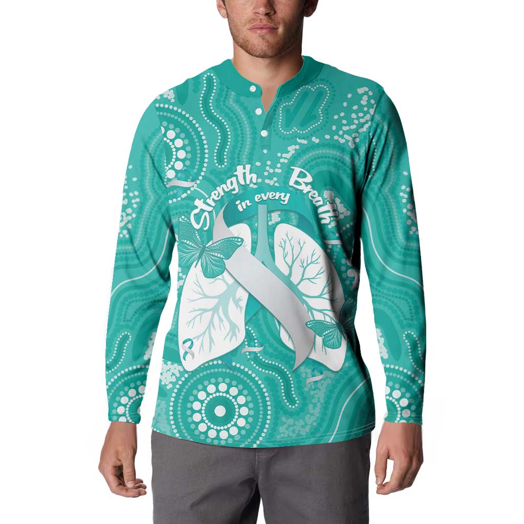 National Asthma Week Australia Button Sweatshirt Strength In Every Breath