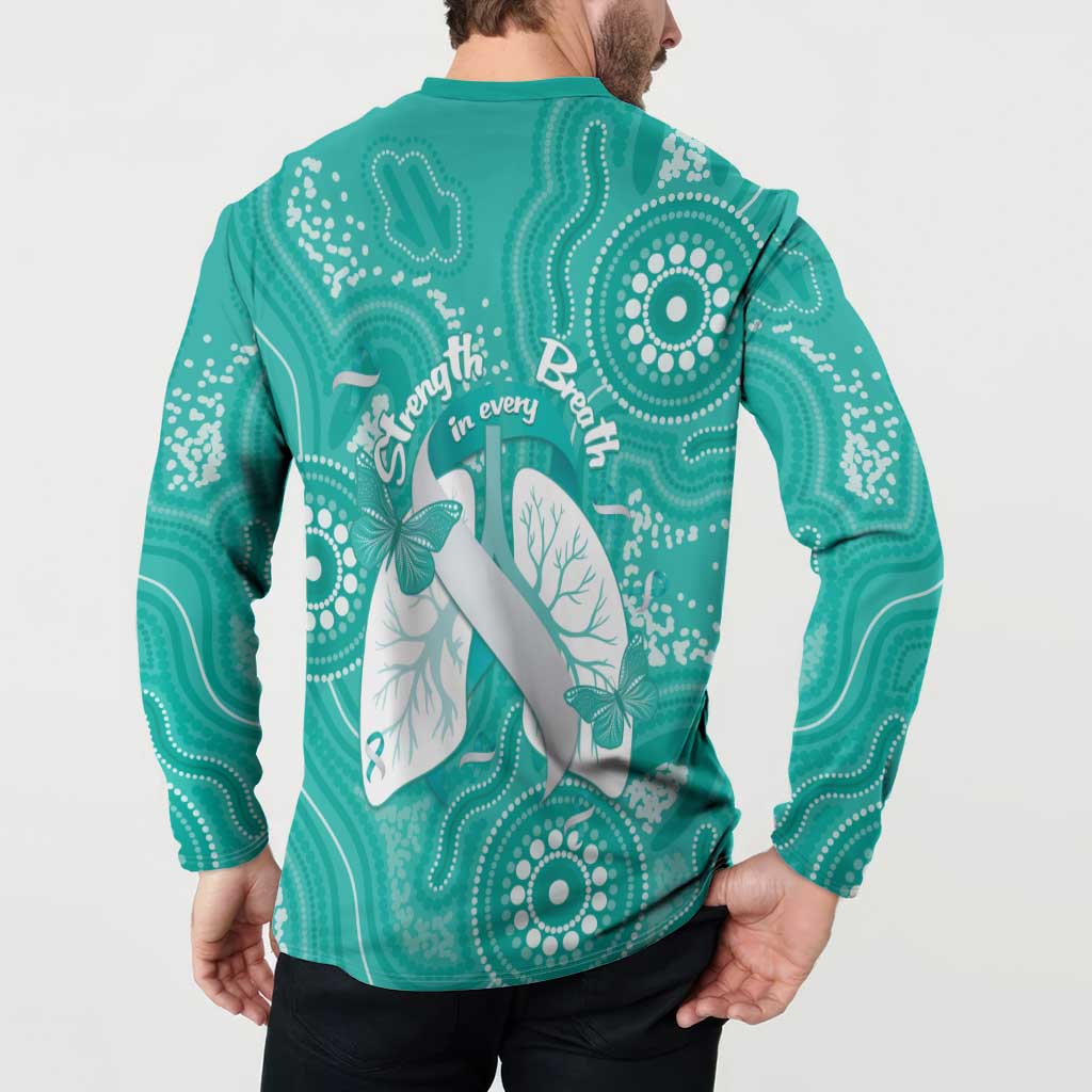 National Asthma Week Australia Button Sweatshirt Strength In Every Breath