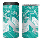 National Asthma Week Australia 4 in 1 Can Cooler Tumbler Strength In Every Breath