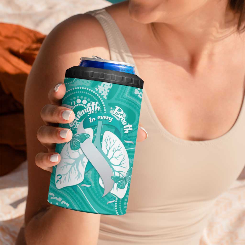 National Asthma Week Australia 4 in 1 Can Cooler Tumbler Strength In Every Breath