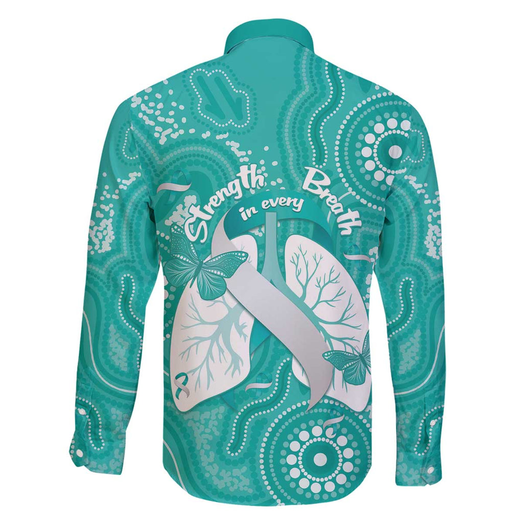 National Asthma Week Australia Family Matching Off The Shoulder Long Sleeve Dress and Hawaiian Shirt Strength In Every Breath