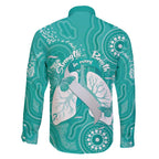 National Asthma Week Australia Family Matching Off Shoulder Maxi Dress and Hawaiian Shirt Strength In Every Breath