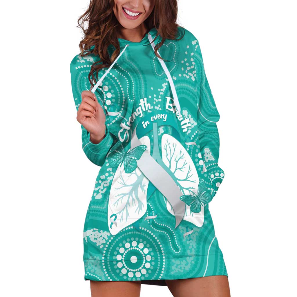 National Asthma Week Australia Hoodie Dress Strength In Every Breath