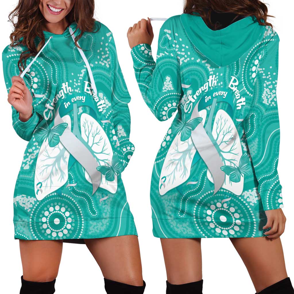 National Asthma Week Australia Hoodie Dress Strength In Every Breath