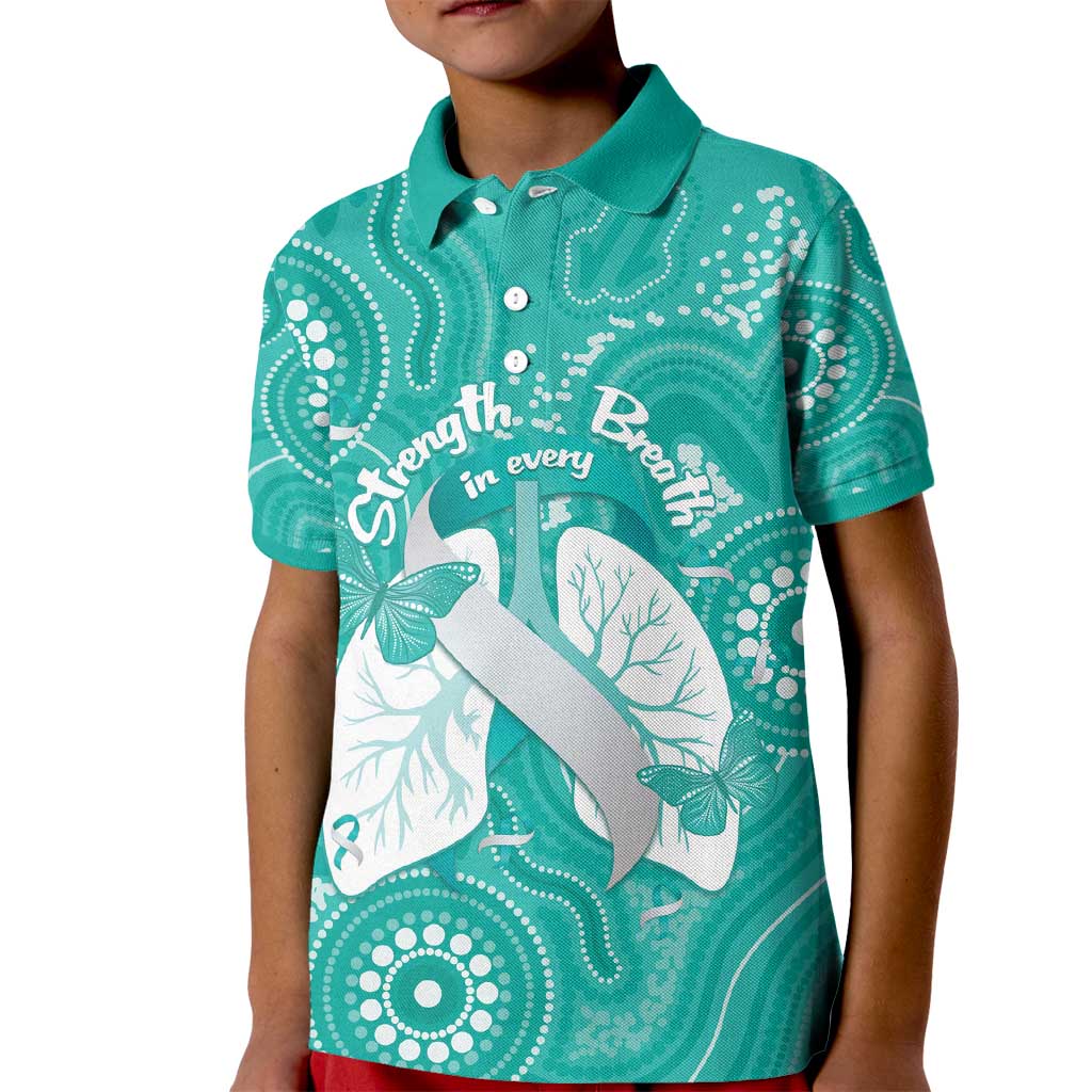 National Asthma Week Australia Kid Polo Shirt Strength In Every Breath