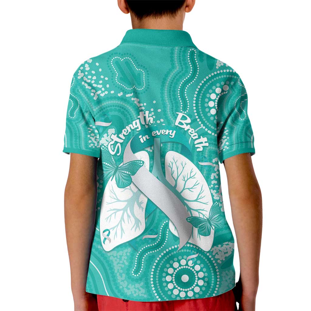 National Asthma Week Australia Kid Polo Shirt Strength In Every Breath