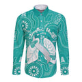 National Asthma Week Australia Long Sleeve Button Shirt Strength In Every Breath