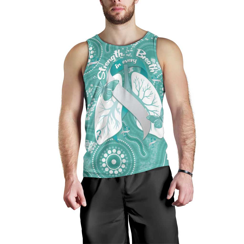 National Asthma Week Australia Men Tank Top Strength In Every Breath