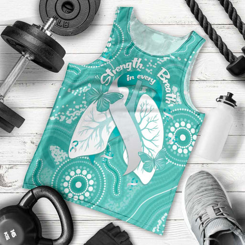 National Asthma Week Australia Men Tank Top Strength In Every Breath