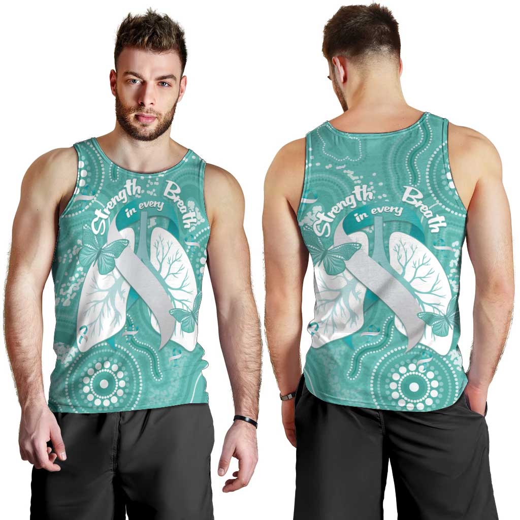 National Asthma Week Australia Men Tank Top Strength In Every Breath