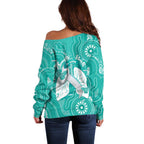 National Asthma Week Australia Off Shoulder Sweater Strength In Every Breath