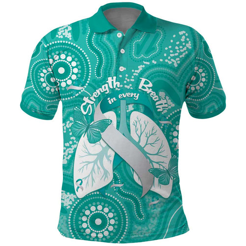 National Asthma Week Australia Polo Shirt Strength In Every Breath