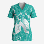 National Asthma Week Australia Scrub Top Strength In Every Breath - Aussie Hoodie