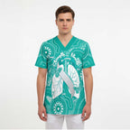 National Asthma Week Australia Scrub Top Strength In Every Breath - Aussie Hoodie