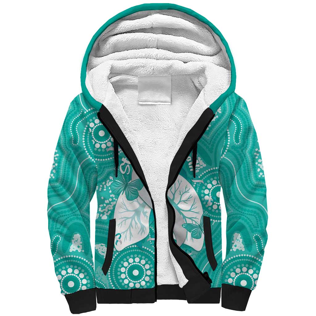 National Asthma Week Australia Sherpa Hoodie Strength In Every Breath