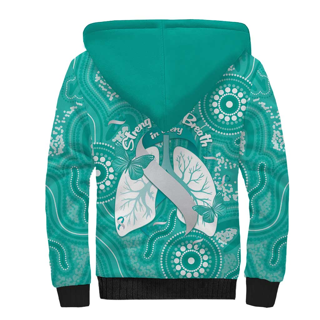 National Asthma Week Australia Sherpa Hoodie Strength In Every Breath