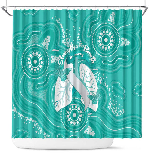 National Asthma Week Australia Shower Curtain Strength In Every Breath