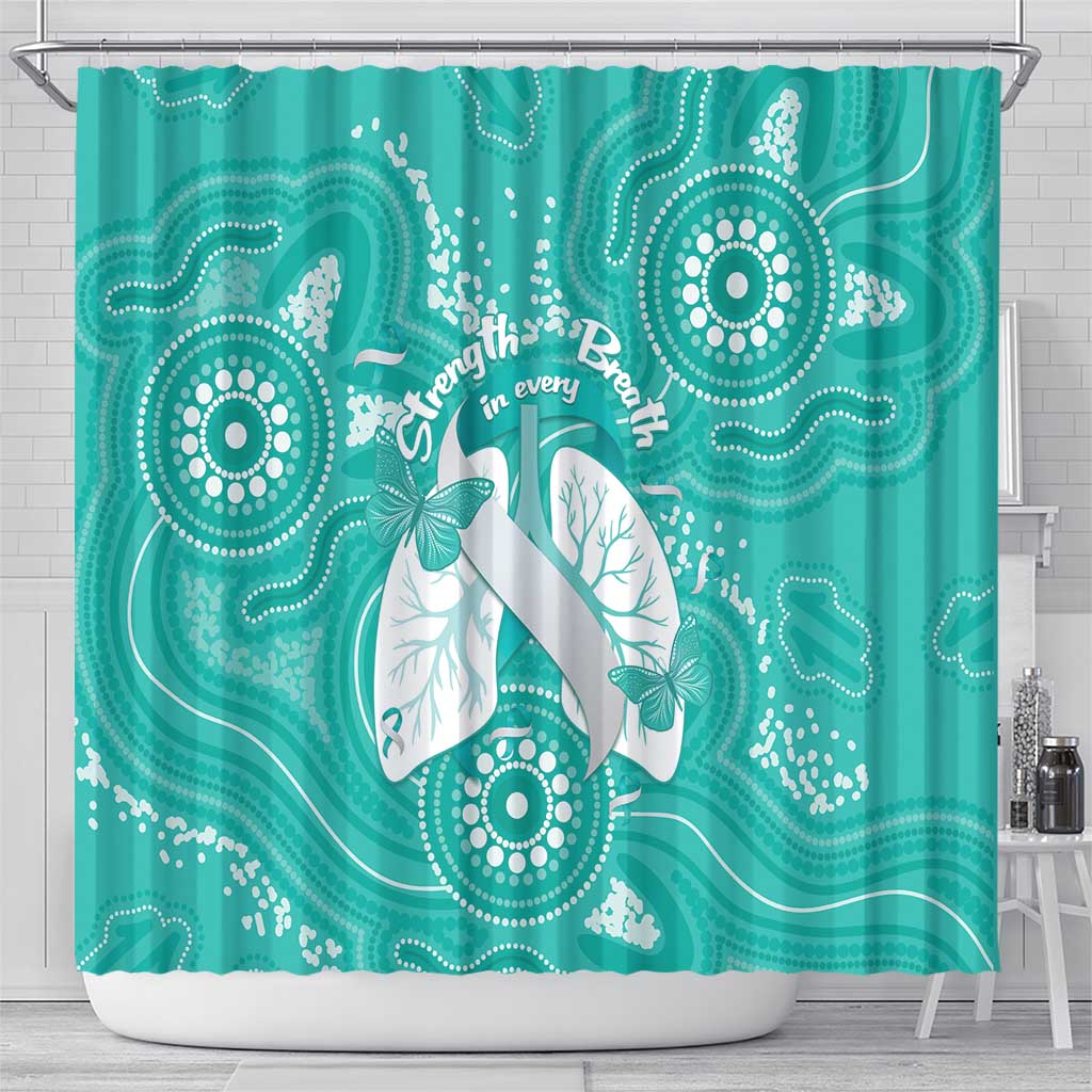 National Asthma Week Australia Shower Curtain Strength In Every Breath