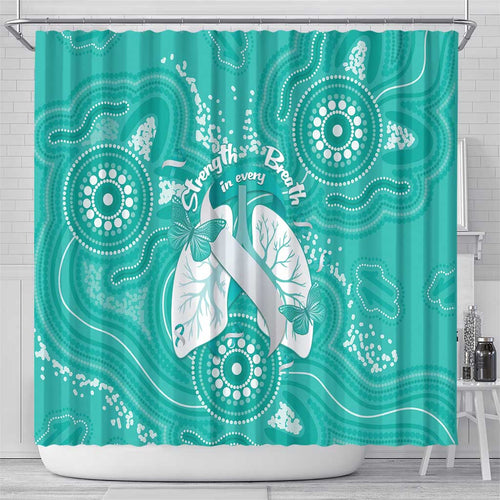 National Asthma Week Australia Shower Curtain Strength In Every Breath