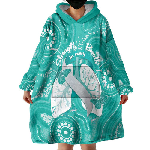 National Asthma Week Australia Wearable Blanket Hoodie Strength In Every Breath