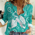 National Asthma Week Australia Women Casual Shirt Strength In Every Breath