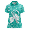 National Asthma Week Australia Women Polo Shirt Strength In Every Breath