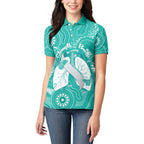 National Asthma Week Australia Women Polo Shirt Strength In Every Breath