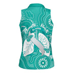 National Asthma Week Australia Women Sleeveless Polo Shirt Strength In Every Breath