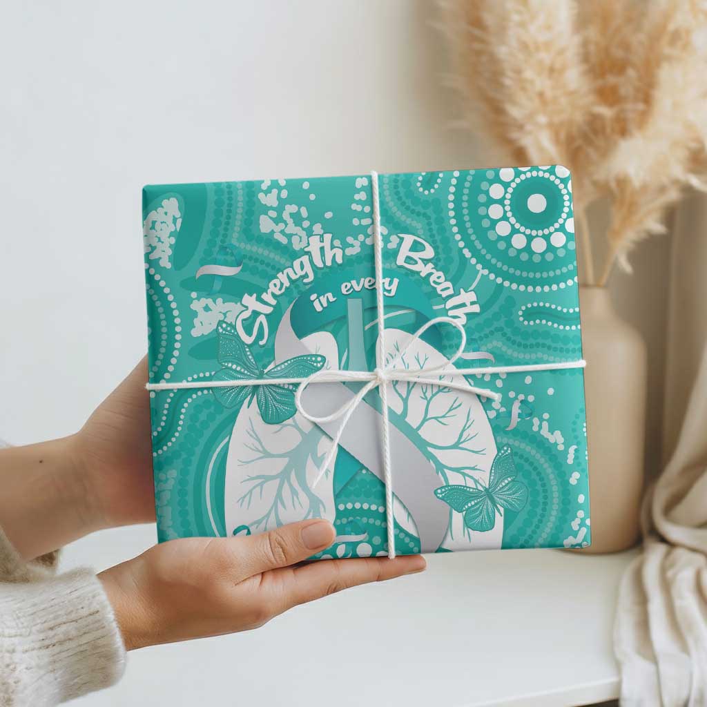 National Asthma Week Australia Wrapping Paper Strength In Every Breath - Aussie Hoodie