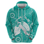 National Asthma Week Australia Zip Hoodie Strength In Every Breath