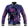 Alzheimer's and Brain Awareness Month Australia Baseball Jacket Love Transcends Memory