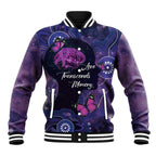 Alzheimer's and Brain Awareness Month Australia Baseball Jacket Love Transcends Memory
