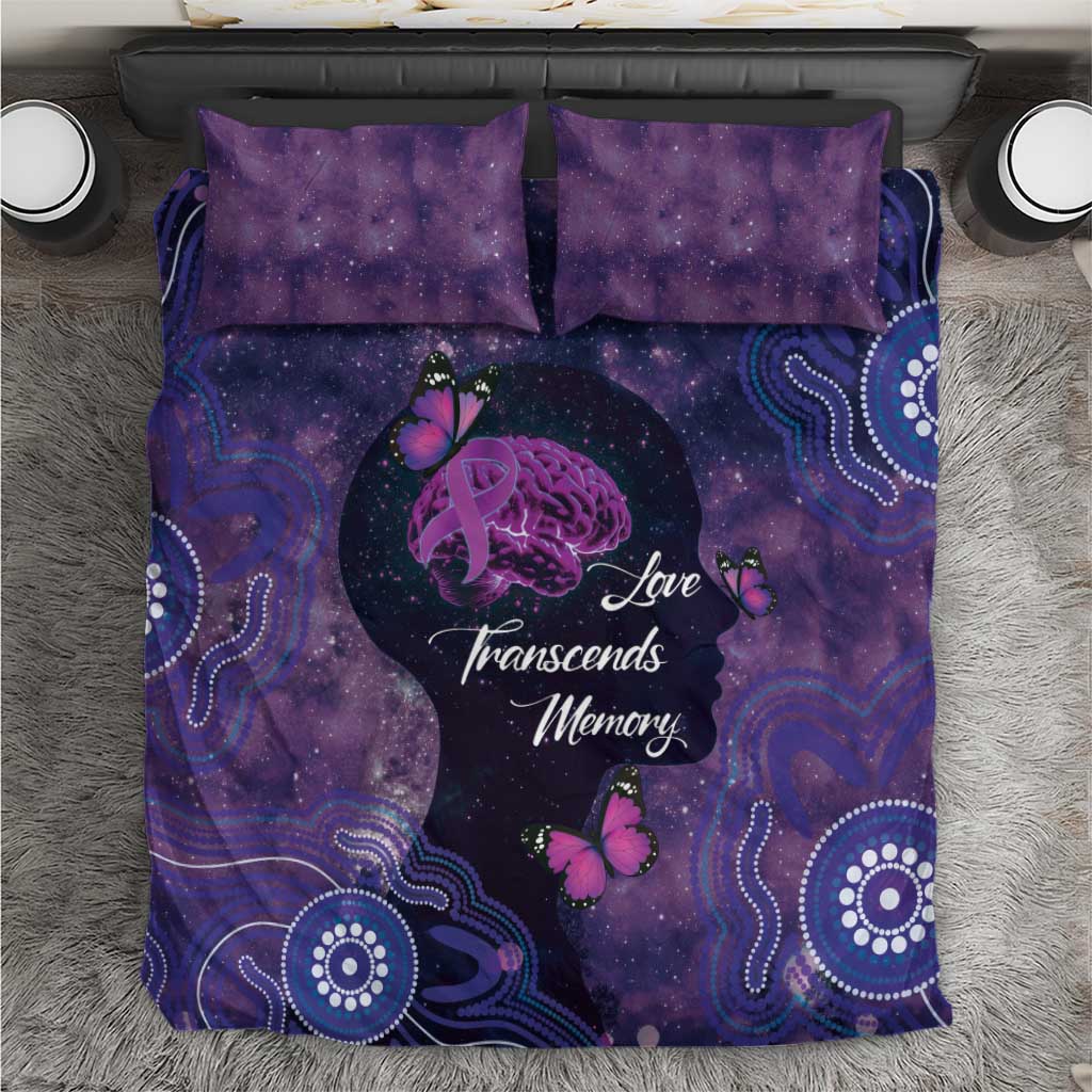 Alzheimer's and Brain Awareness Month Australia Bedding Set Love Transcends Memory