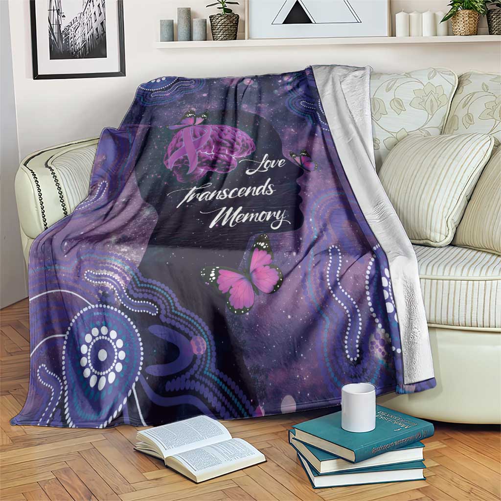 Alzheimer's and Brain Awareness Month Australia Blanket Love Transcends Memory