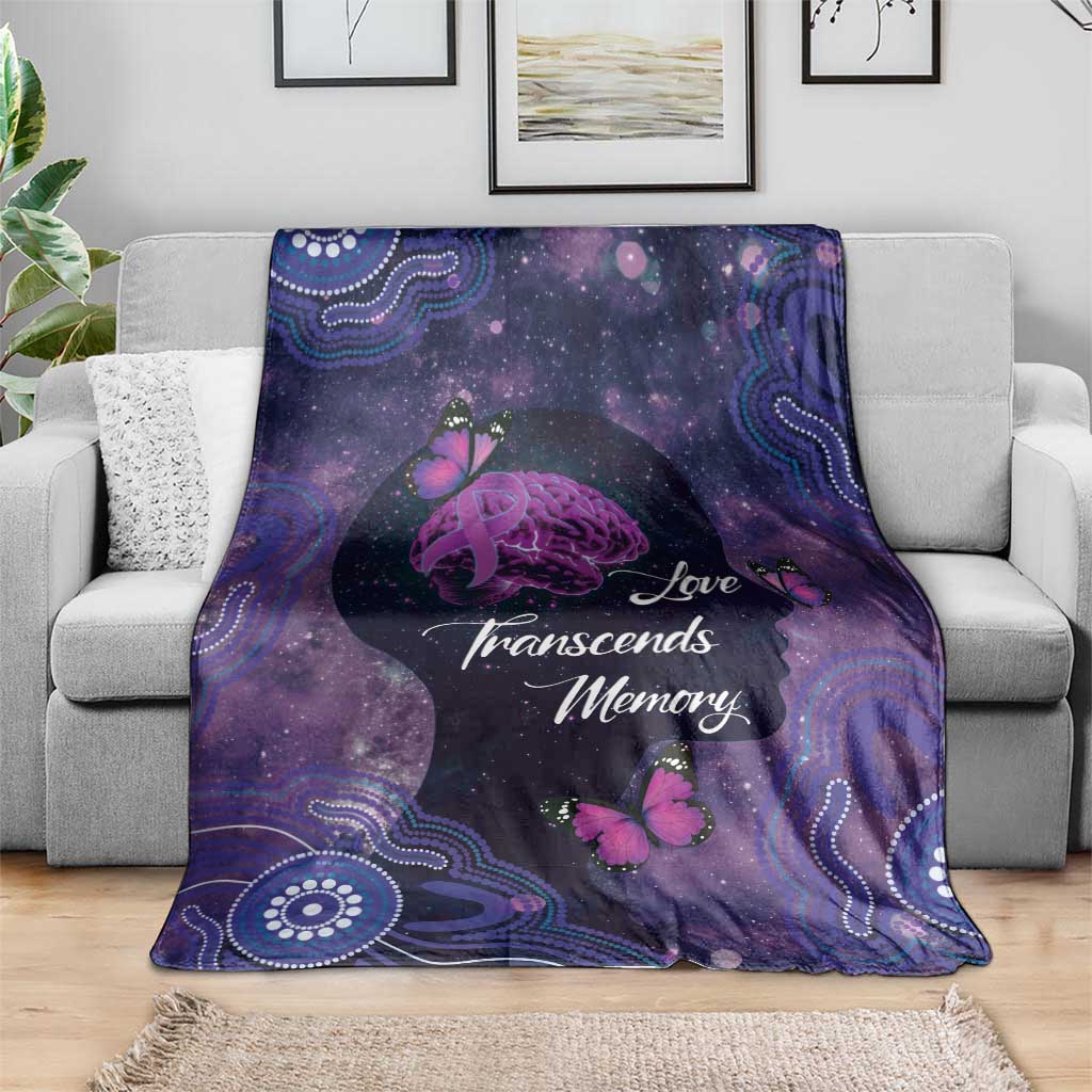 Alzheimer's and Brain Awareness Month Australia Blanket Love Transcends Memory