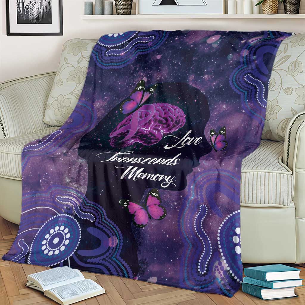 Alzheimer's and Brain Awareness Month Australia Blanket Love Transcends Memory