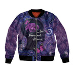 Alzheimer's and Brain Awareness Month Australia Bomber Jacket Love Transcends Memory