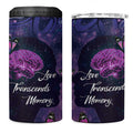 Alzheimer's and Brain Awareness Month Australia 4 in 1 Can Cooler Tumbler Love Transcends Memory