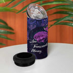 Alzheimer's and Brain Awareness Month Australia 4 in 1 Can Cooler Tumbler Love Transcends Memory