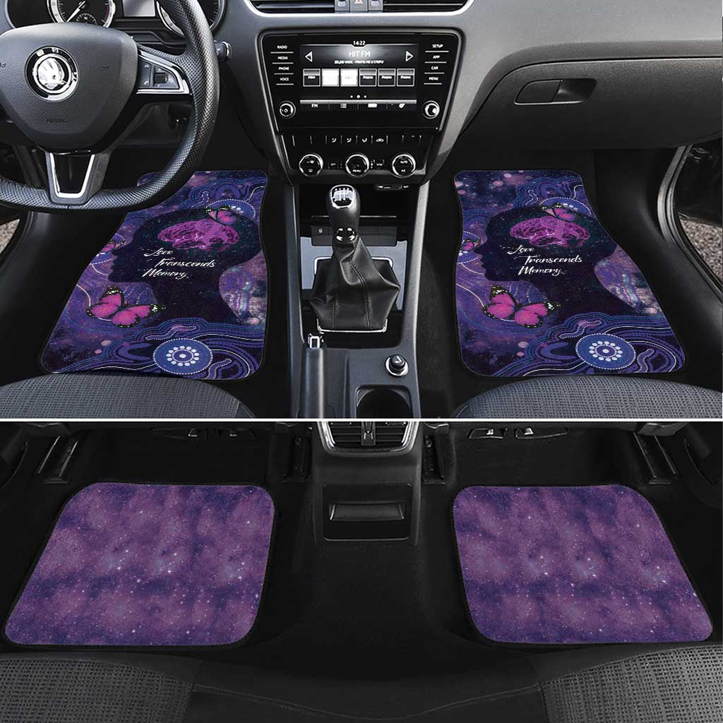 Alzheimer's and Brain Awareness Month Australia Car Mats Love Transcends Memory