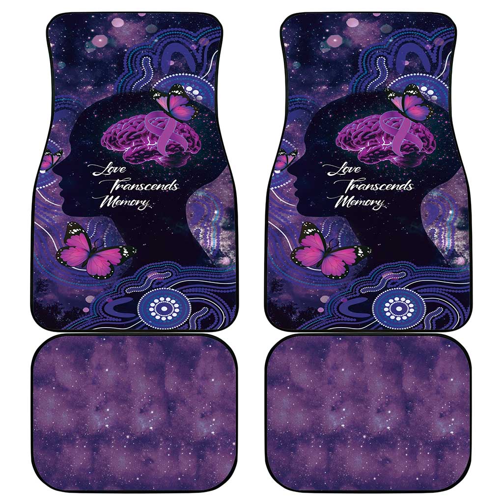 Alzheimer's and Brain Awareness Month Australia Car Mats Love Transcends Memory