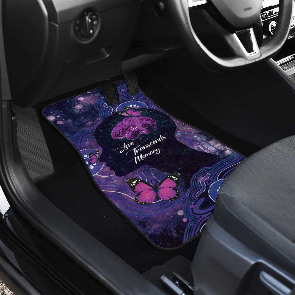 Alzheimer's and Brain Awareness Month Australia Car Mats Love Transcends Memory